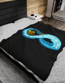 Just Keep Stimming - Plush Blanket
