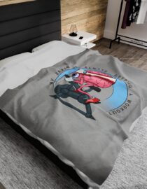 My Brain is Always Getting a Workout - Plush Blanket