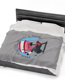 My Brain is Always Getting a Workout - Plush Blanket