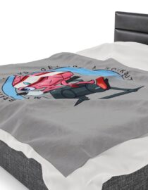 My Brain is Always Getting a Workout - Plush Blanket