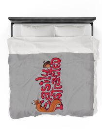 Easily Distracted - Plush Blanket