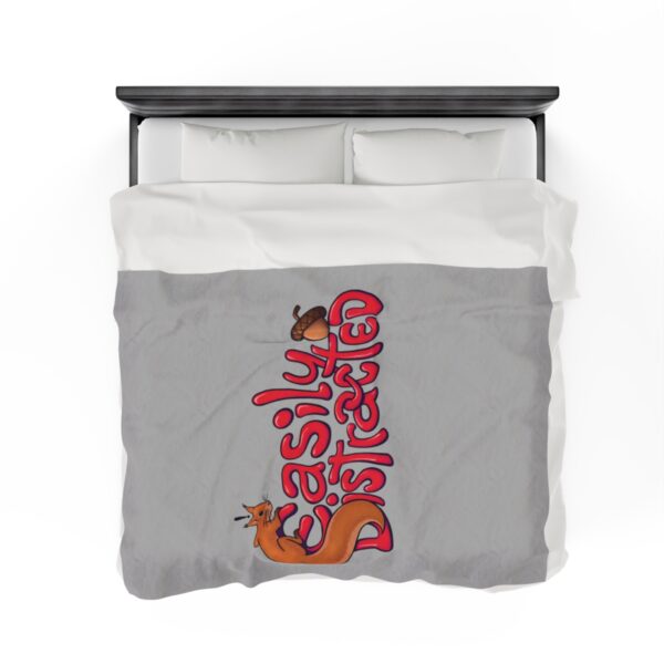 Easily Distracted - Plush Blanket
