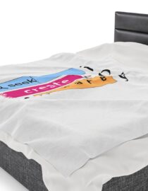 Seek Create Share Joy - Plush Blanket