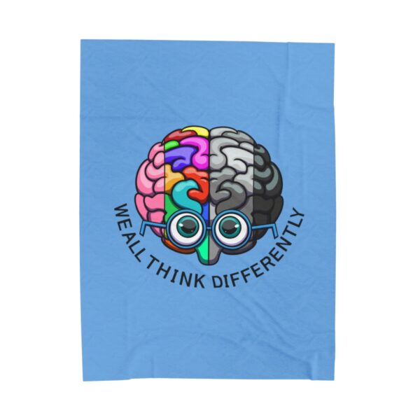 We All Think Differently - Plush Blanket