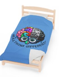 We All Think Differently - Plush Blanket