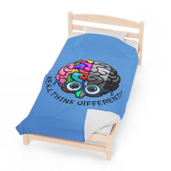 We All Think Differently - Plush Blanket