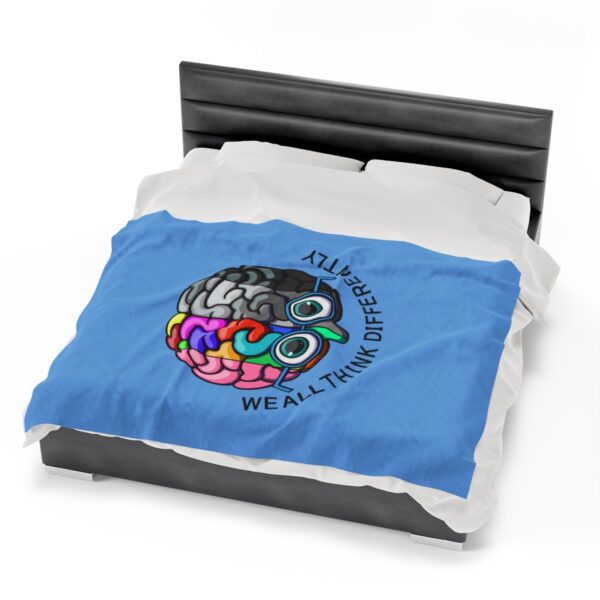 We All Think Differently - Plush Blanket