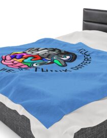 We All Think Differently - Plush Blanket