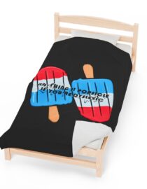 Anything is Popsicle if You're Dyslexic - Plush Blanket