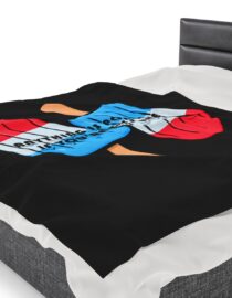 Anything is Popsicle if You're Dyslexic - Plush Blanket