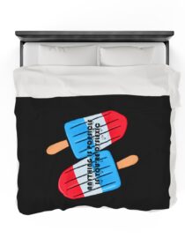 Anything is Popsicle if You're Dyslexic - Plush Blanket