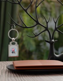 My Brain is Always Getting a Workout - Keychain