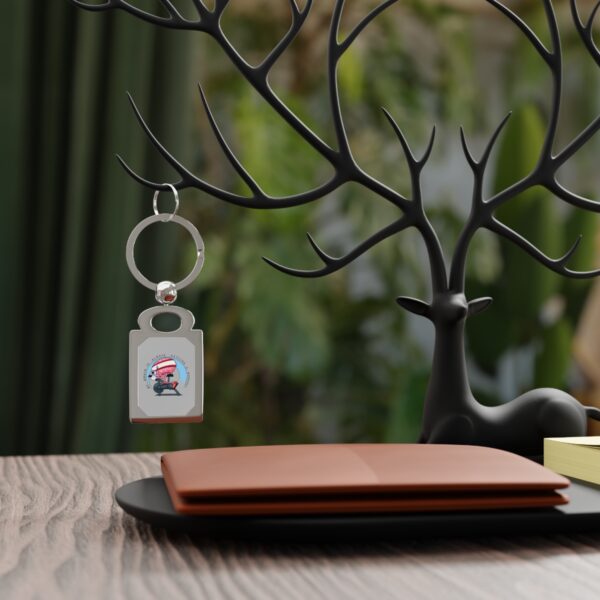 My Brain is Always Getting a Workout - Keychain