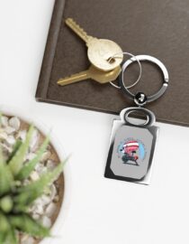 My Brain is Always Getting a Workout - Keychain