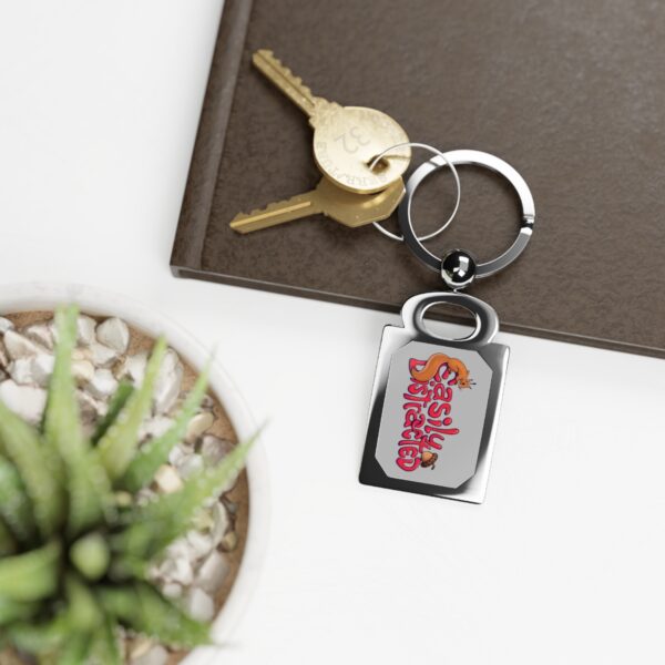 Easily Distracted - Keychain