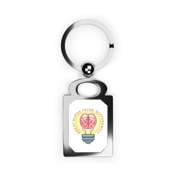 Great Minds Think Differently - Keychain