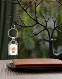 Great Minds Think Differently - Keychain