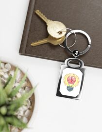 Great Minds Think Differently - Keychain