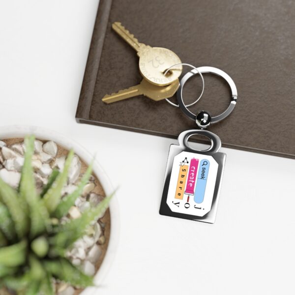 Seek Create Share Joy - Keychain