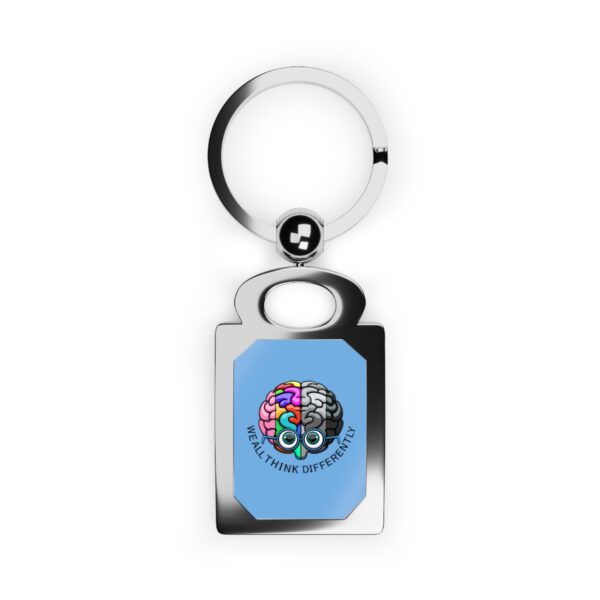 We All Think Differently - Keychain