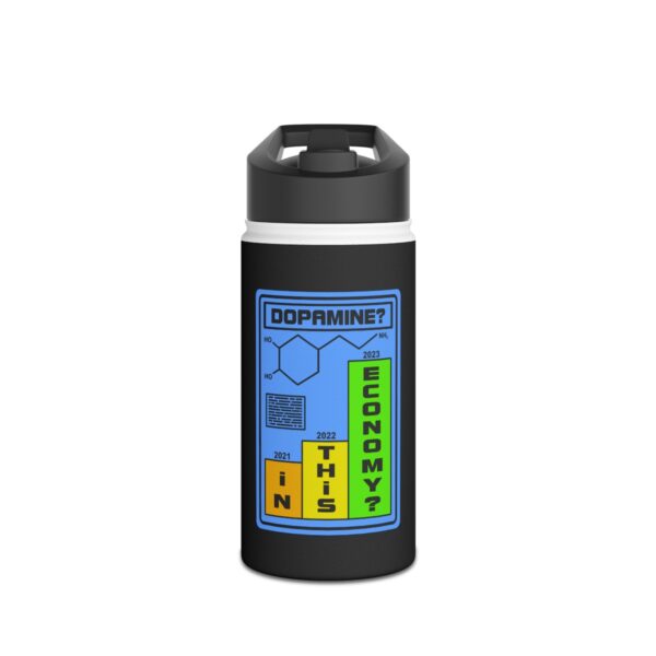 Dopamine? In This Economy - Stainless Steel Water Bottle