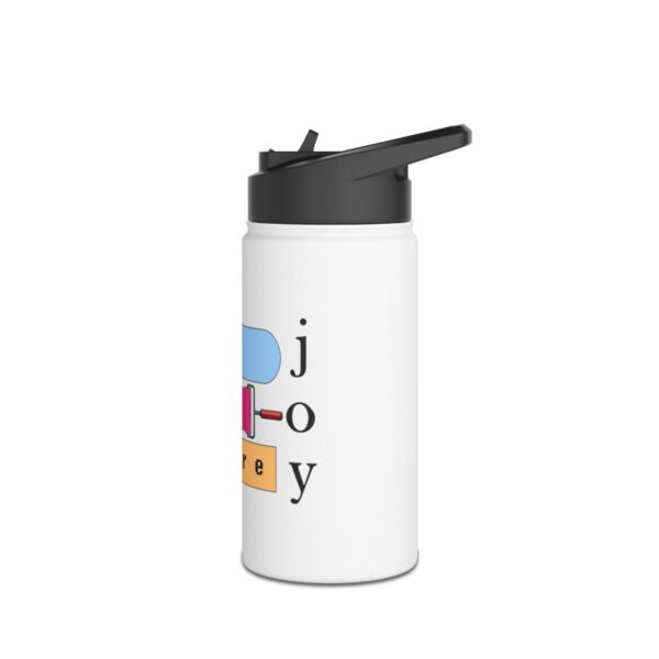 Seek Create Share Joy - Stainless Steel Water Bottle