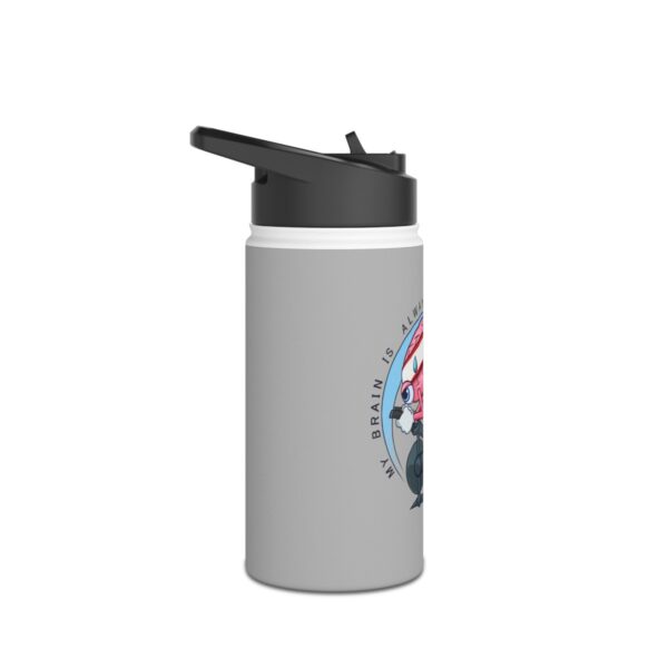 My Brain is Always Getting a Workout - Stainless Steel Water Bottle