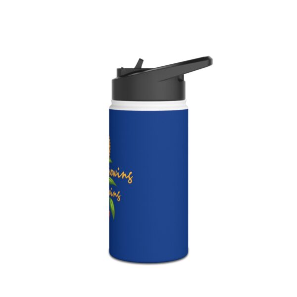 Keep Growing Keep Going - Stainless Steel Water Bottle