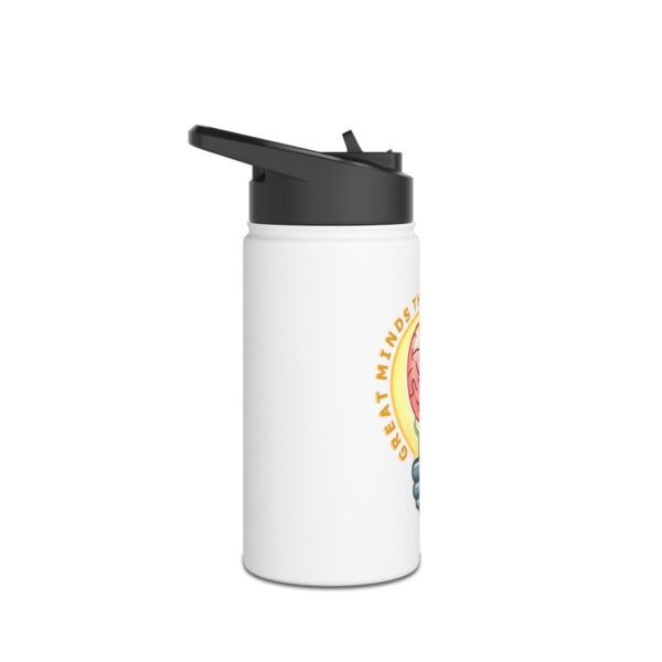 Great Minds Think Differently - Stainless Steel Water Bottle