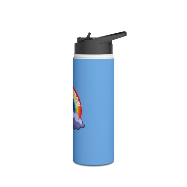 Be the Rainbow in Someone's Cloud - Stainless Steel Water Bottle