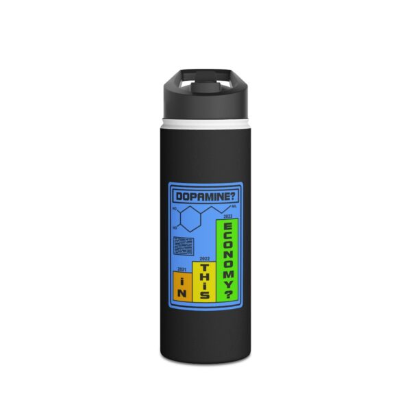 Dopamine? In This Economy - Stainless Steel Water Bottle