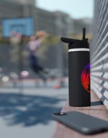 Learn to Rest, Not Quit - Stainless Steel Water Bottle