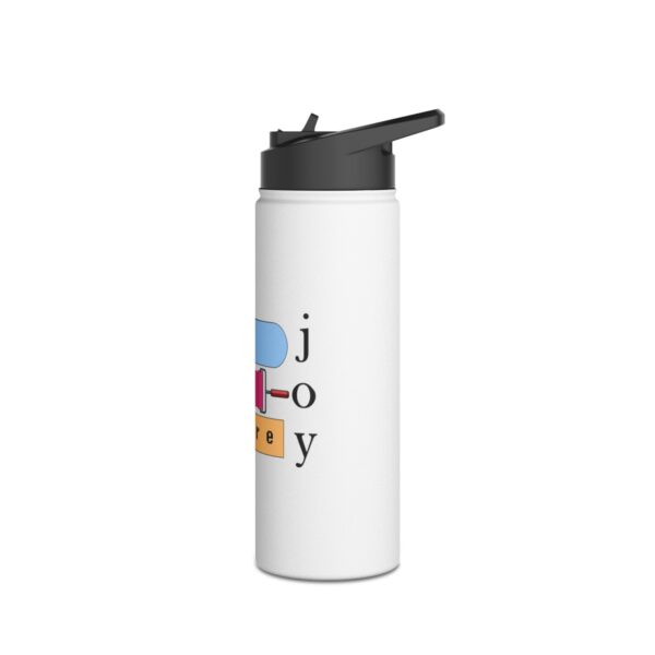 Seek Create Share Joy - Stainless Steel Water Bottle