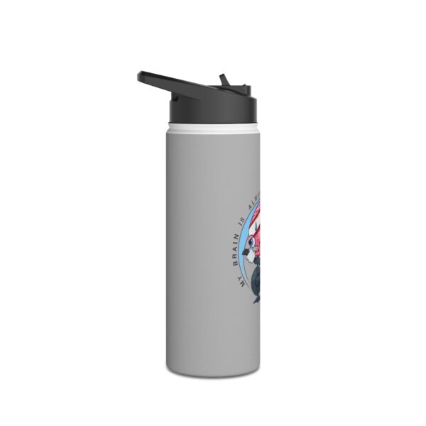 My Brain is Always Getting a Workout - Stainless Steel Water Bottle