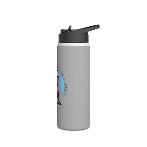 My Brain is Always Getting a Workout - Stainless Steel Water Bottle