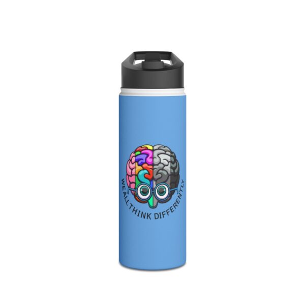 We All Think Differently - Stainless Steel Water Bottle