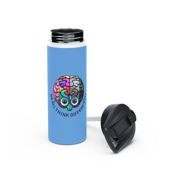 We All Think Differently - Stainless Steel Water Bottle