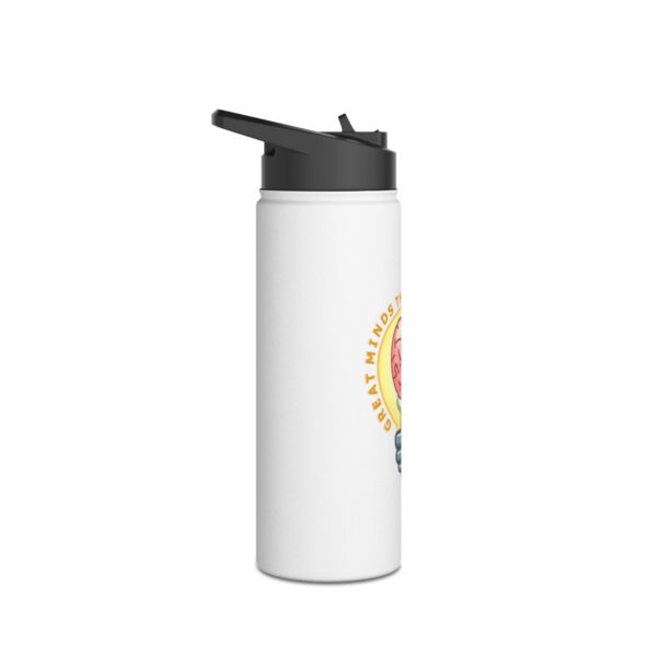 Great Minds Think Differently - Stainless Steel Water Bottle