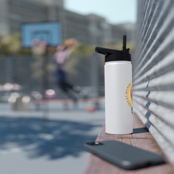 Great Minds Think Differently - Stainless Steel Water Bottle