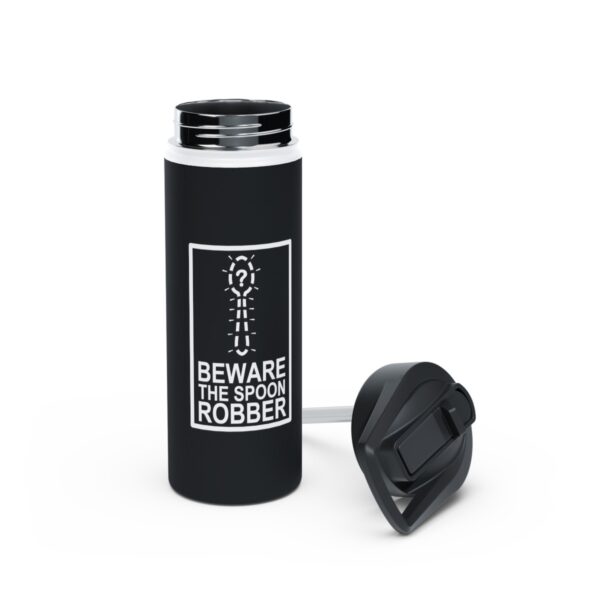 Beware the Spoon Robber - Stainless Steel Water Bottle