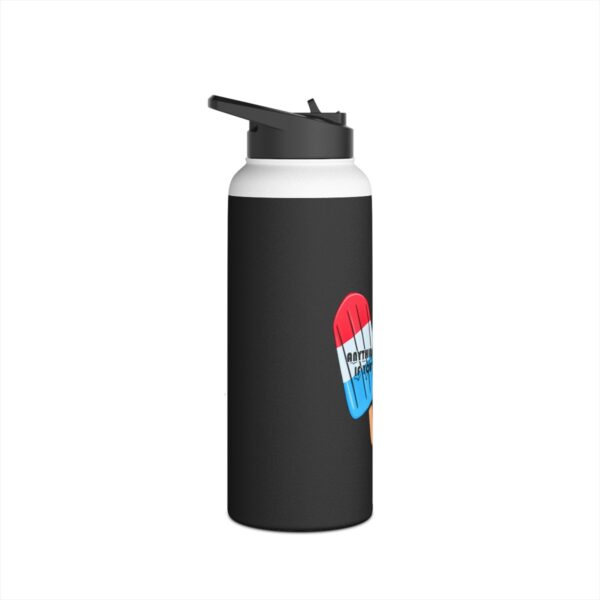 Anything is Popsicle if You're Dyslexic - Stainless Steel Water Bottle