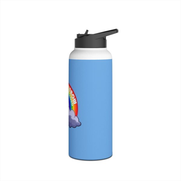 Be the Rainbow in Someone's Cloud - Stainless Steel Water Bottle