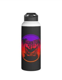 Learn to Rest, Not Quit - Stainless Steel Water Bottle