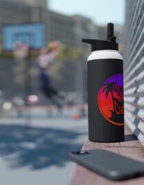 Learn to Rest, Not Quit - Stainless Steel Water Bottle