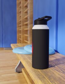 Learn to Rest, Not Quit - Stainless Steel Water Bottle