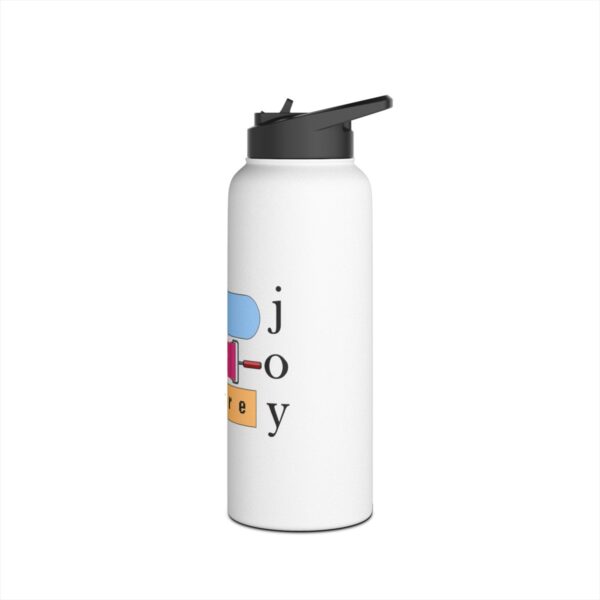 Seek Create Share Joy - Stainless Steel Water Bottle