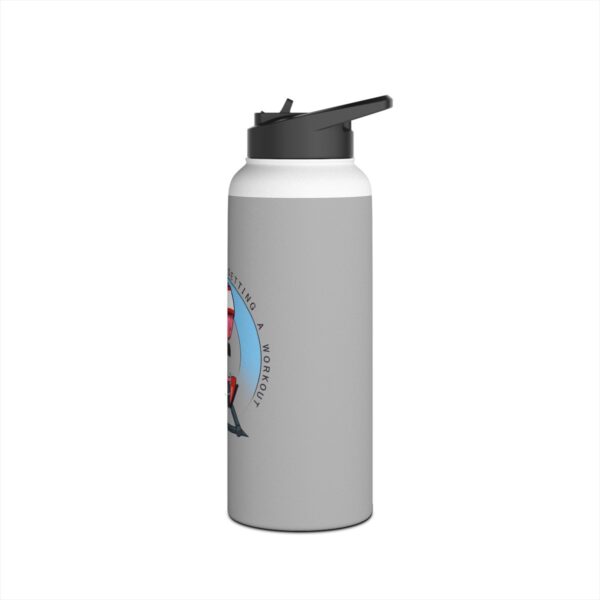 My Brain is Always Getting a Workout - Stainless Steel Water Bottle