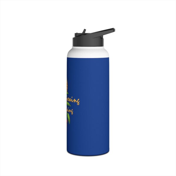 Keep Growing Keep Going - Stainless Steel Water Bottle