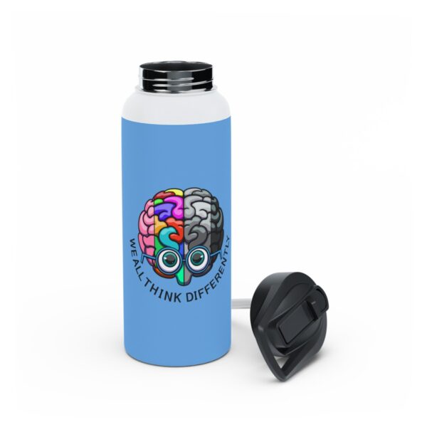 We All Think Differently - Stainless Steel Water Bottle