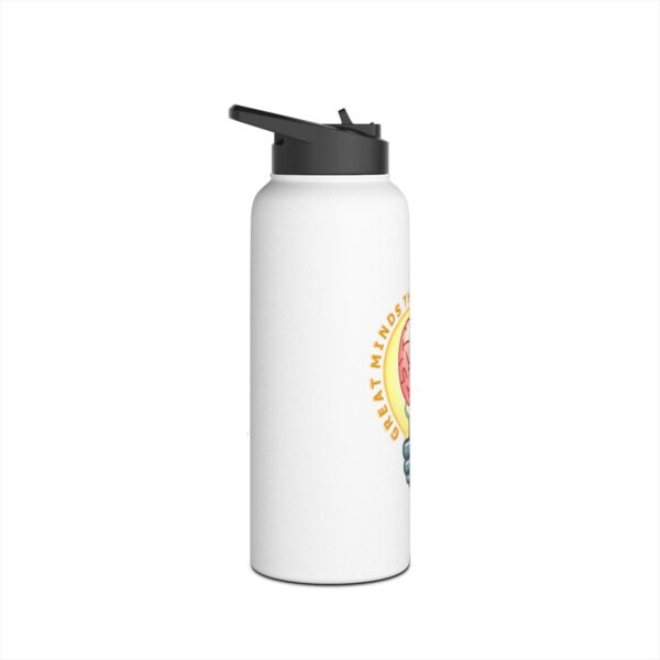 Great Minds Think Differently - Stainless Steel Water Bottle